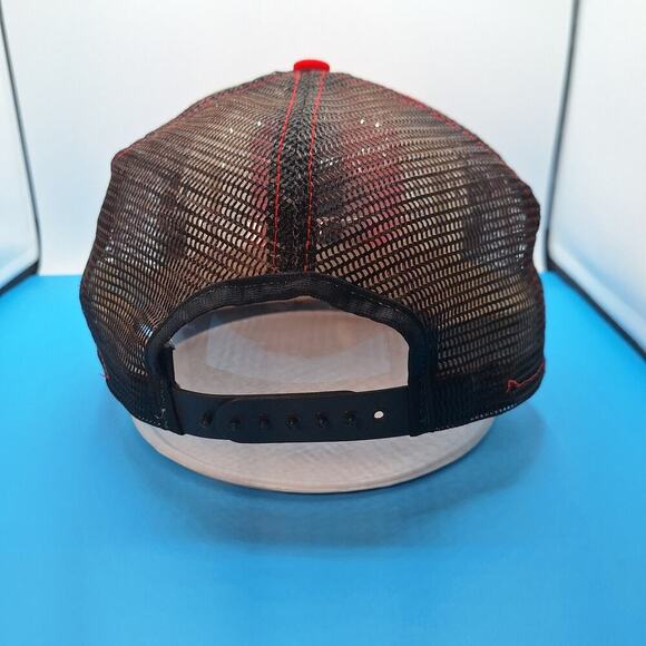 Vintage Lucky Stripes Georgia Bulldogs Trucker Snapback Hat Large Soft Brim - Picture 4 of 7